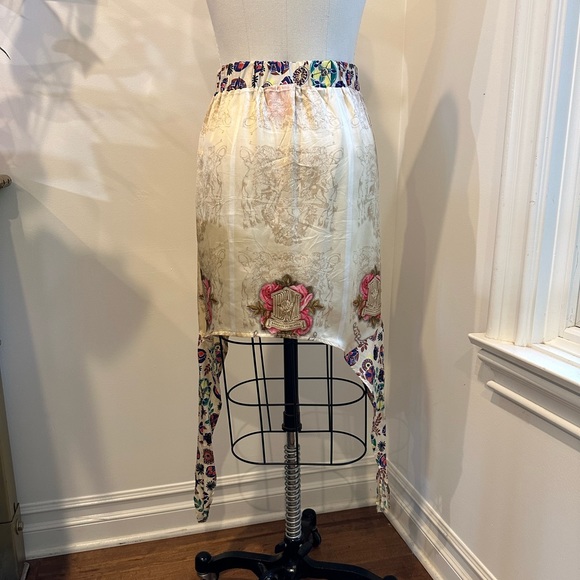 Silk like cotton top-skirt. - Picture 3 of 11